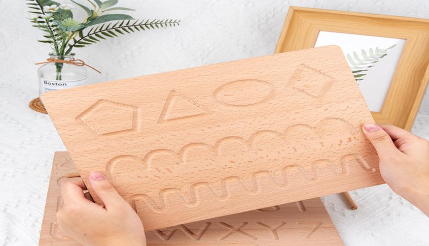 IN-ABL1217 Wooden Alphabet Tracing Board