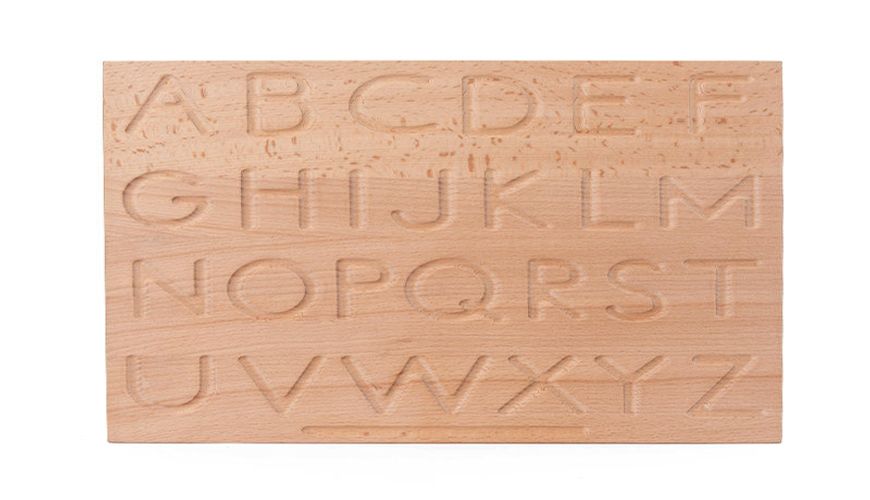 IN-ABL1217 Wooden Alphabet Tracing Board