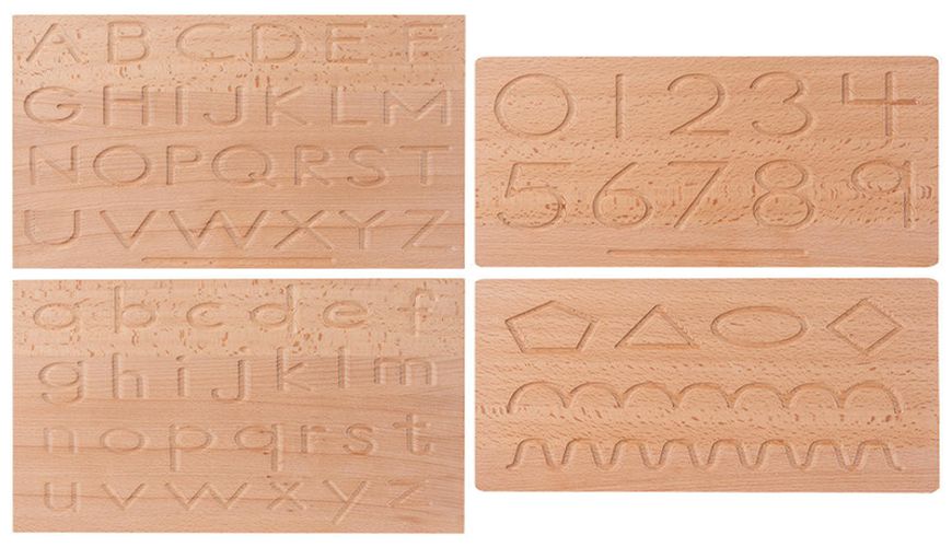 IN-ABL1217 Wooden Alphabet Tracing Board