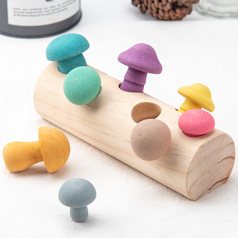 IN-MWSC0041 Simulation Mushroom Block Toys