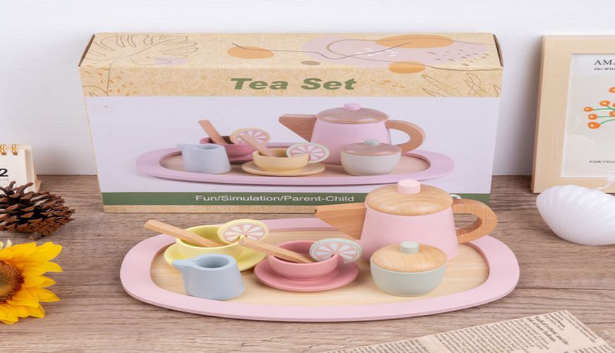 IN-MWSC0159 Wooden Tea Set Toys