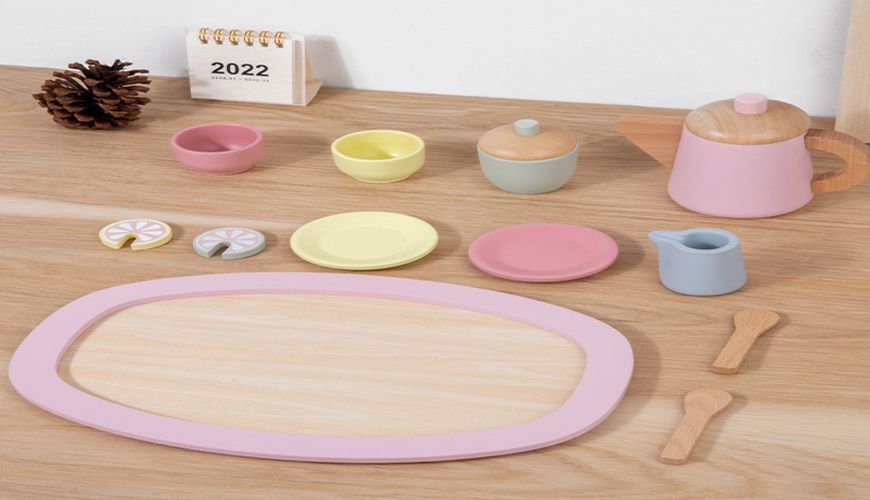 IN-MWSC0159 Wooden Tea Set Toys